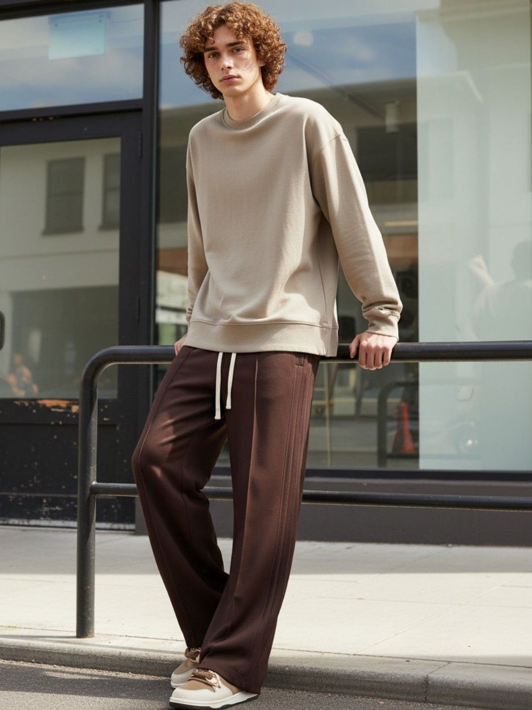 glitchez Men High-Rise Trousers-picture-33