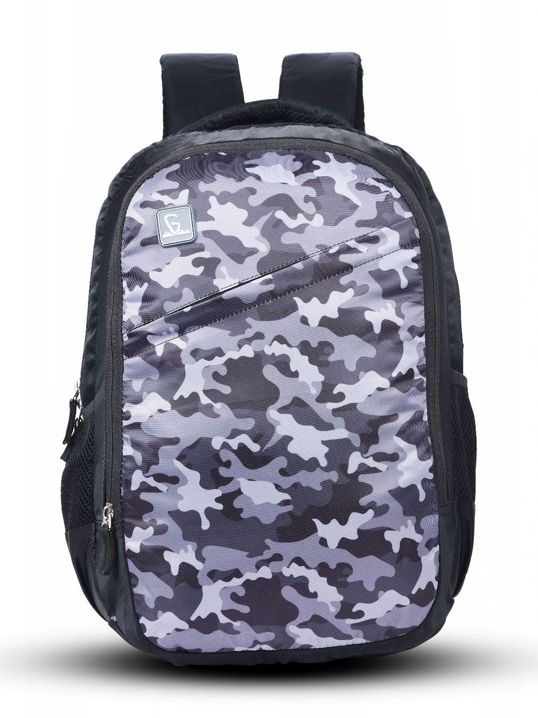 GREENLANDS Unisex Camouflage Applique Backpack-picture-22