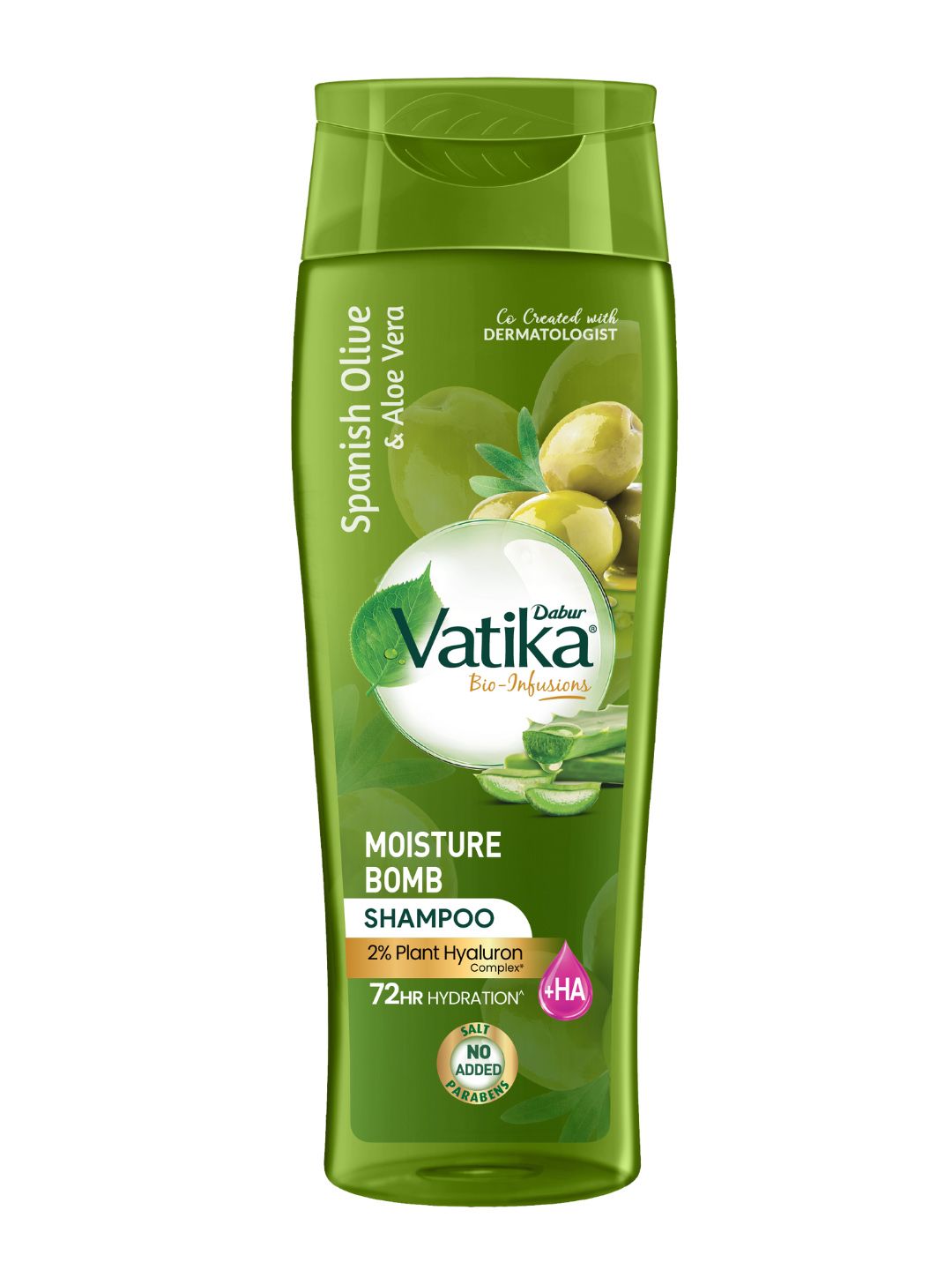 Dabur Vatika Moisture Bomb Shampoo with Spanish Olive & Aloe Vera - 400 ml-picture-39