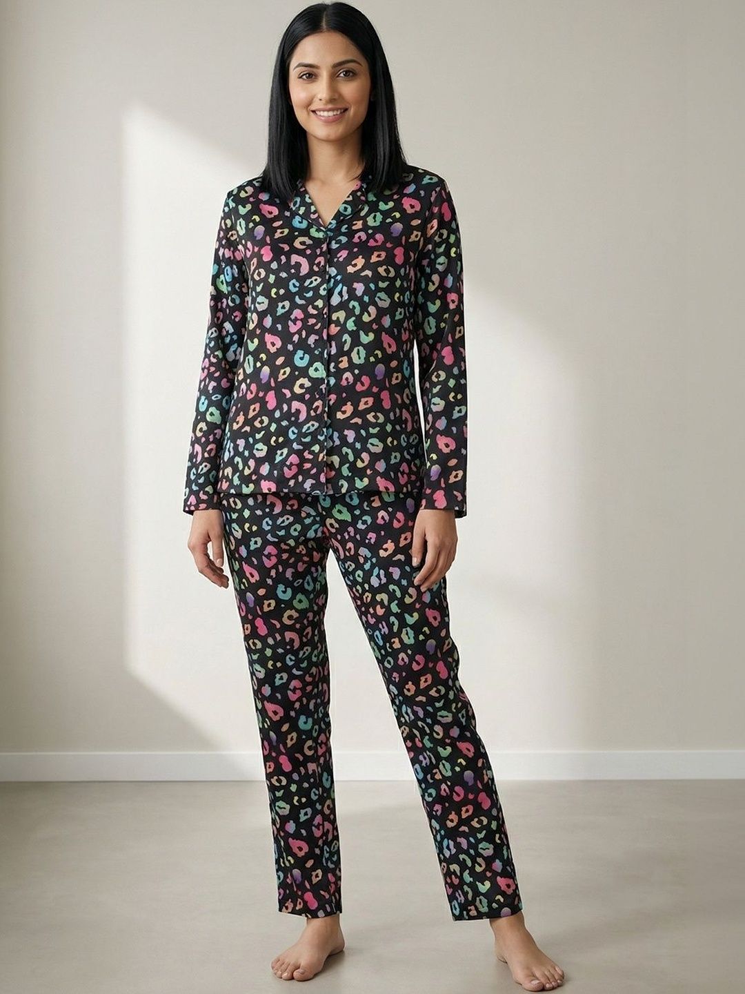 Zivame Women Printed Night suit