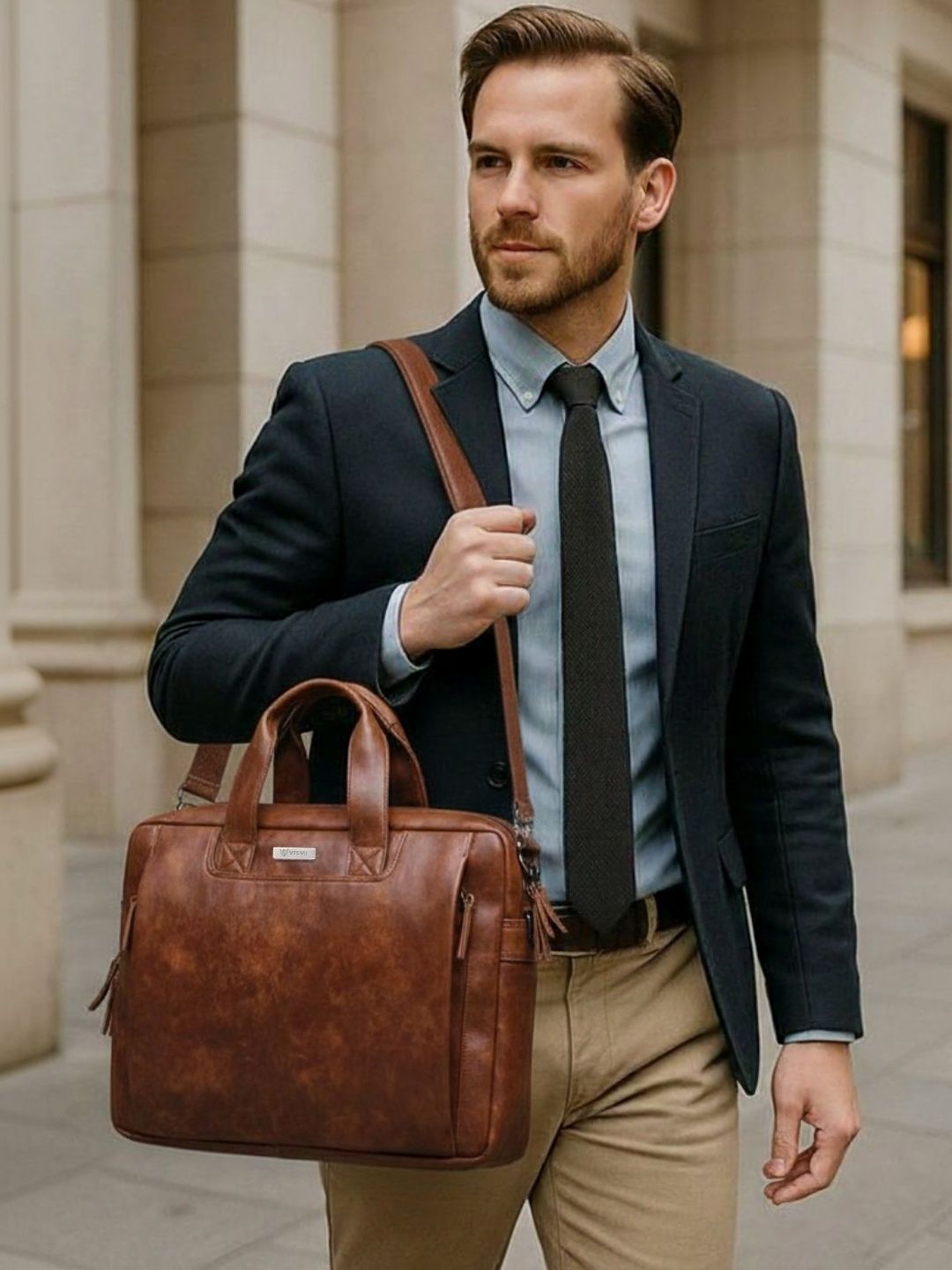 VISMIINTREND Men Water Resistant Laptop Bag-picture-43