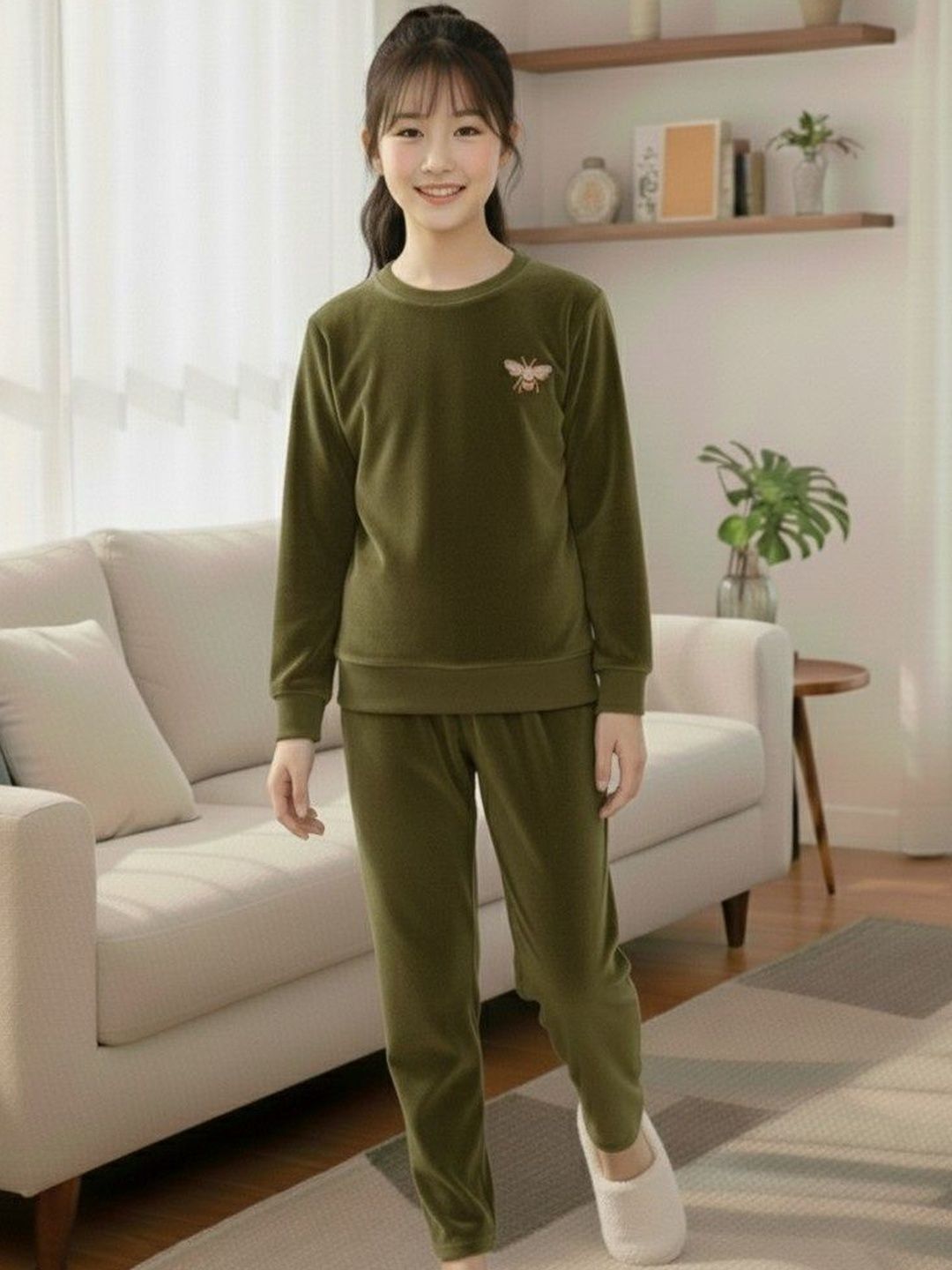 BAESD Girls Printed Night suit-picture-54