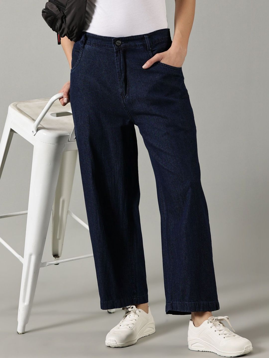 Sadda Fashion Women Wide Leg High-Rise Jeans-picture-33