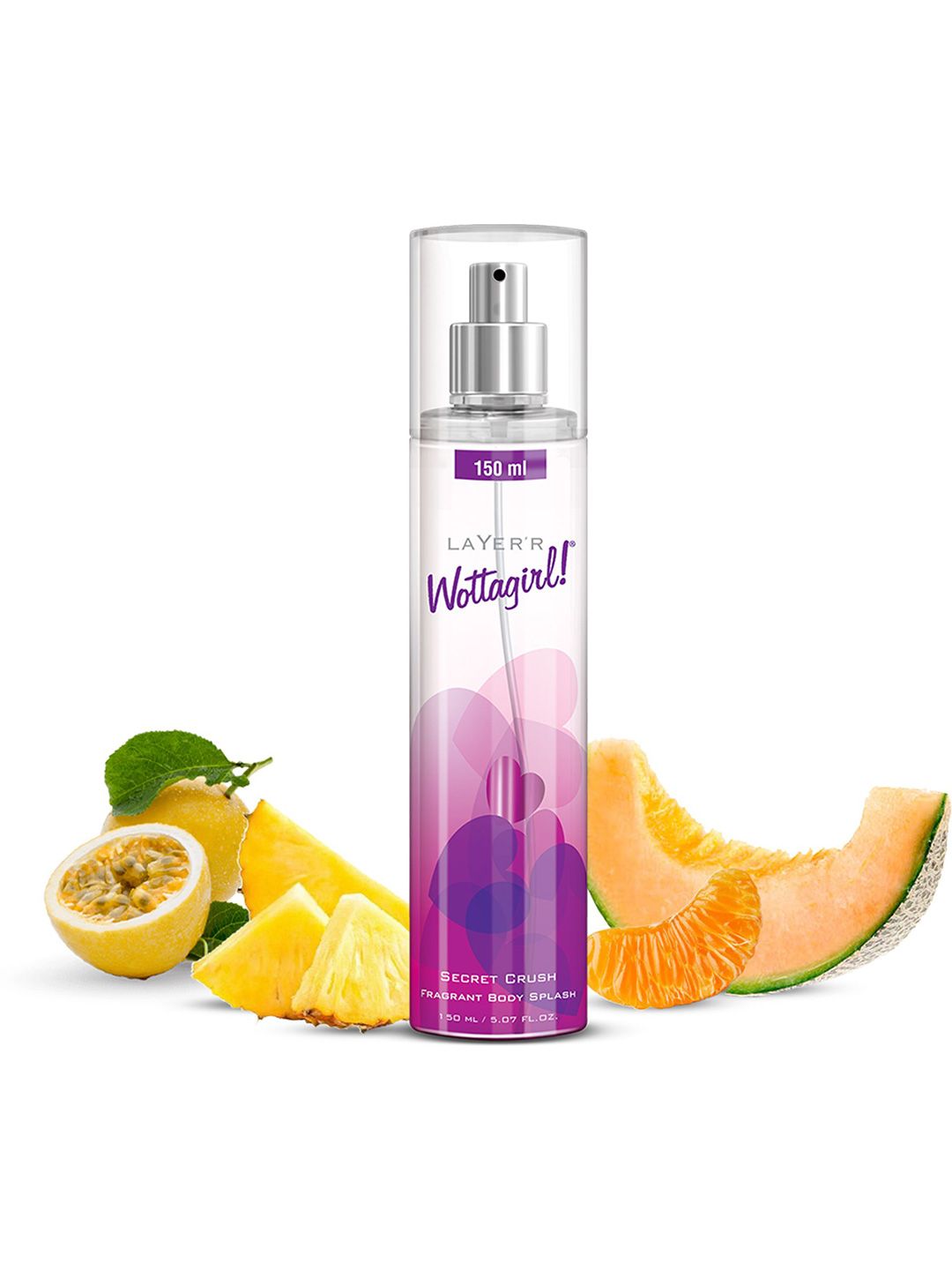 LAYER'R WOTTAGIRL! Women Secret Crush Long Lasting Fragrance Body Spray- 150 ml
