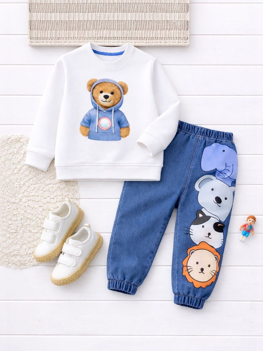 Googo Gaaga Boys Printed Trousers-picture-15