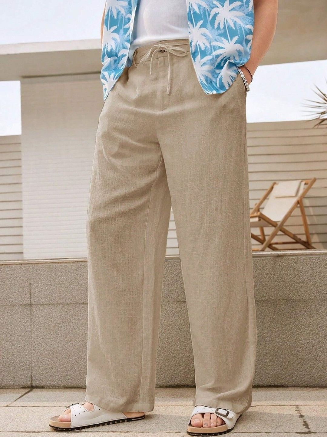 GENZILOOKS Men High-Rise Trousers-picture-48
