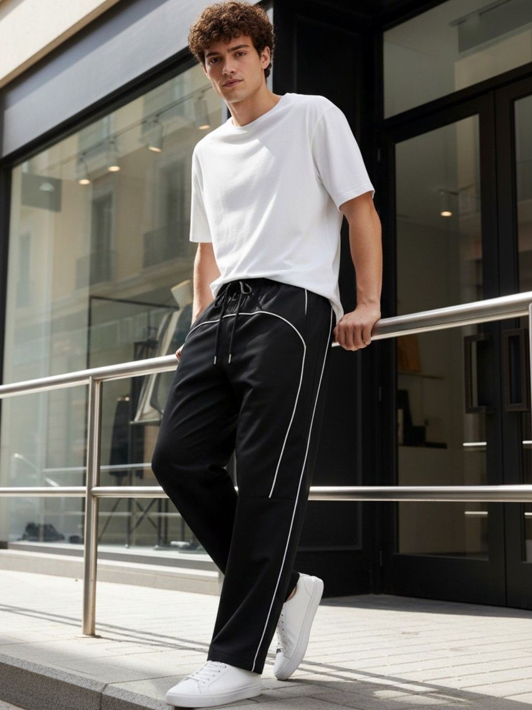 glitchez Men High-Rise Trousers-picture-34