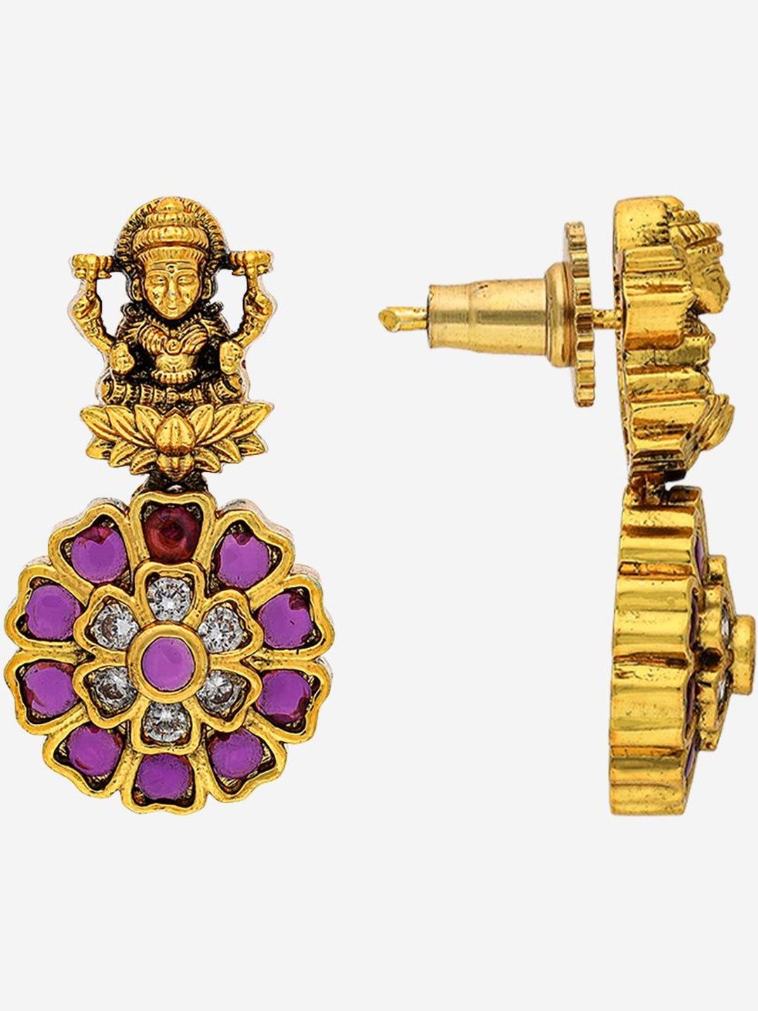 Kushal's Fashion Jewellery Contemporary Drop Earrings-picture-52