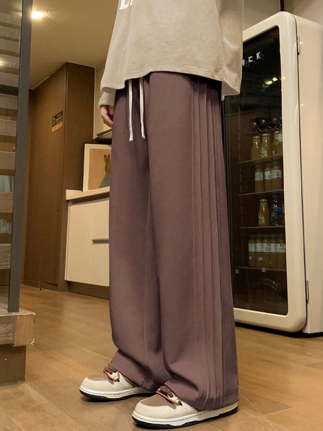 GENZILOOKS Men High-Rise Trousers-picture-34