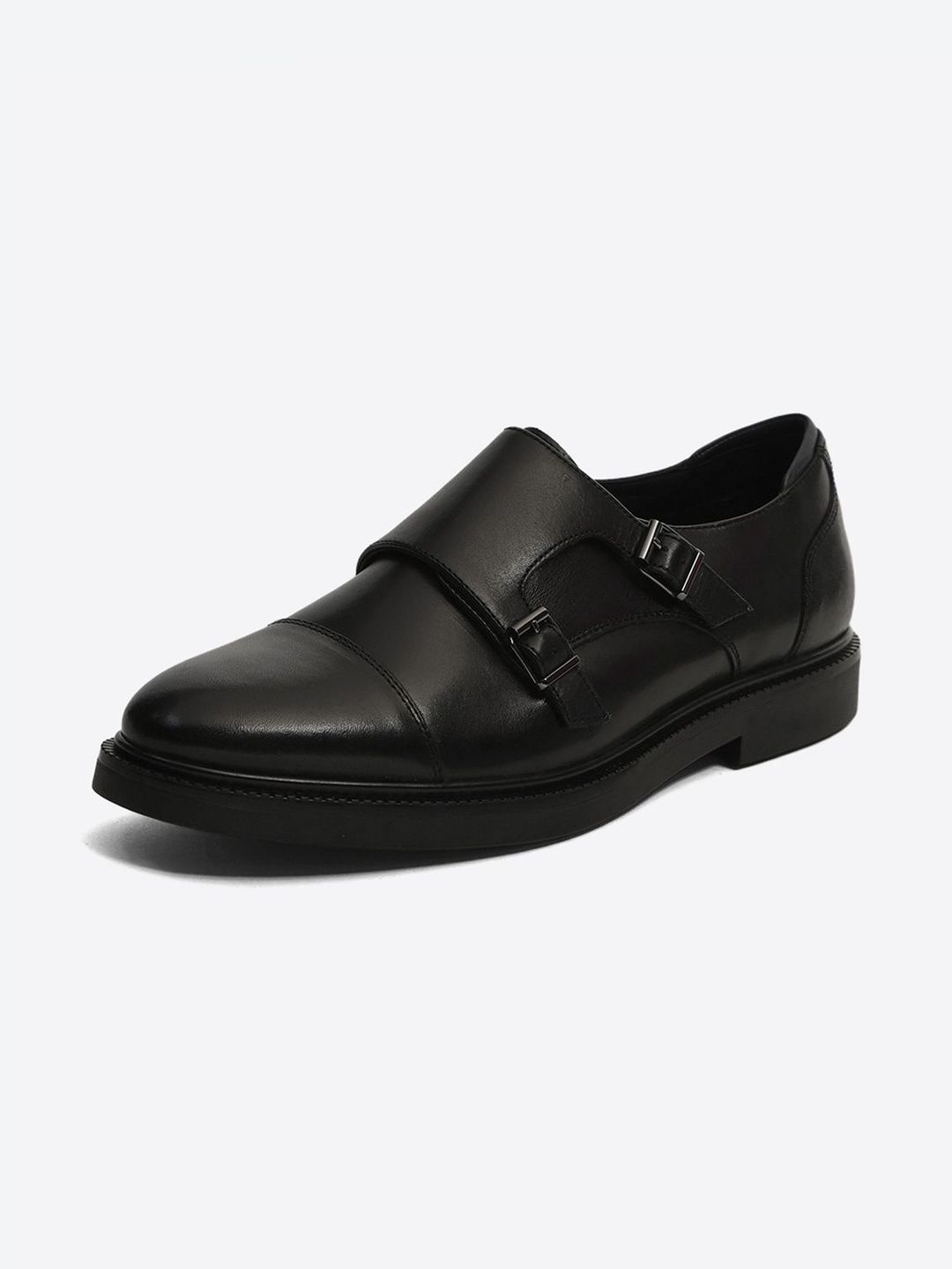 Monte Carlo Men Leather Formal Monk Shoes-picture-27