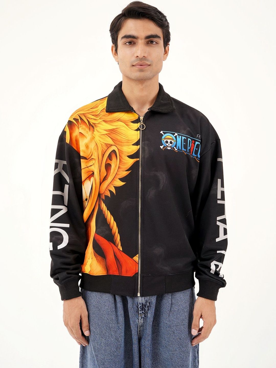 Clazzey Men Fleece Lightweight Bomber Jacket-picture-20