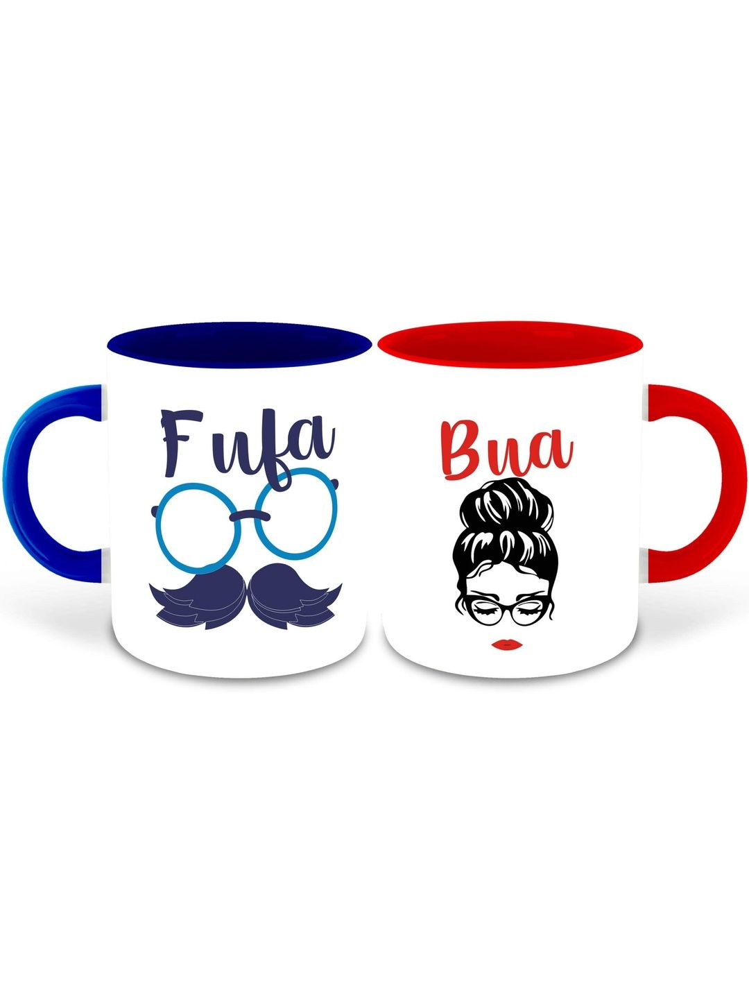 Whats Your Kick Multicoloured Printed Ceramic Glossy Mugs Set of Cups and Mugs-picture-13