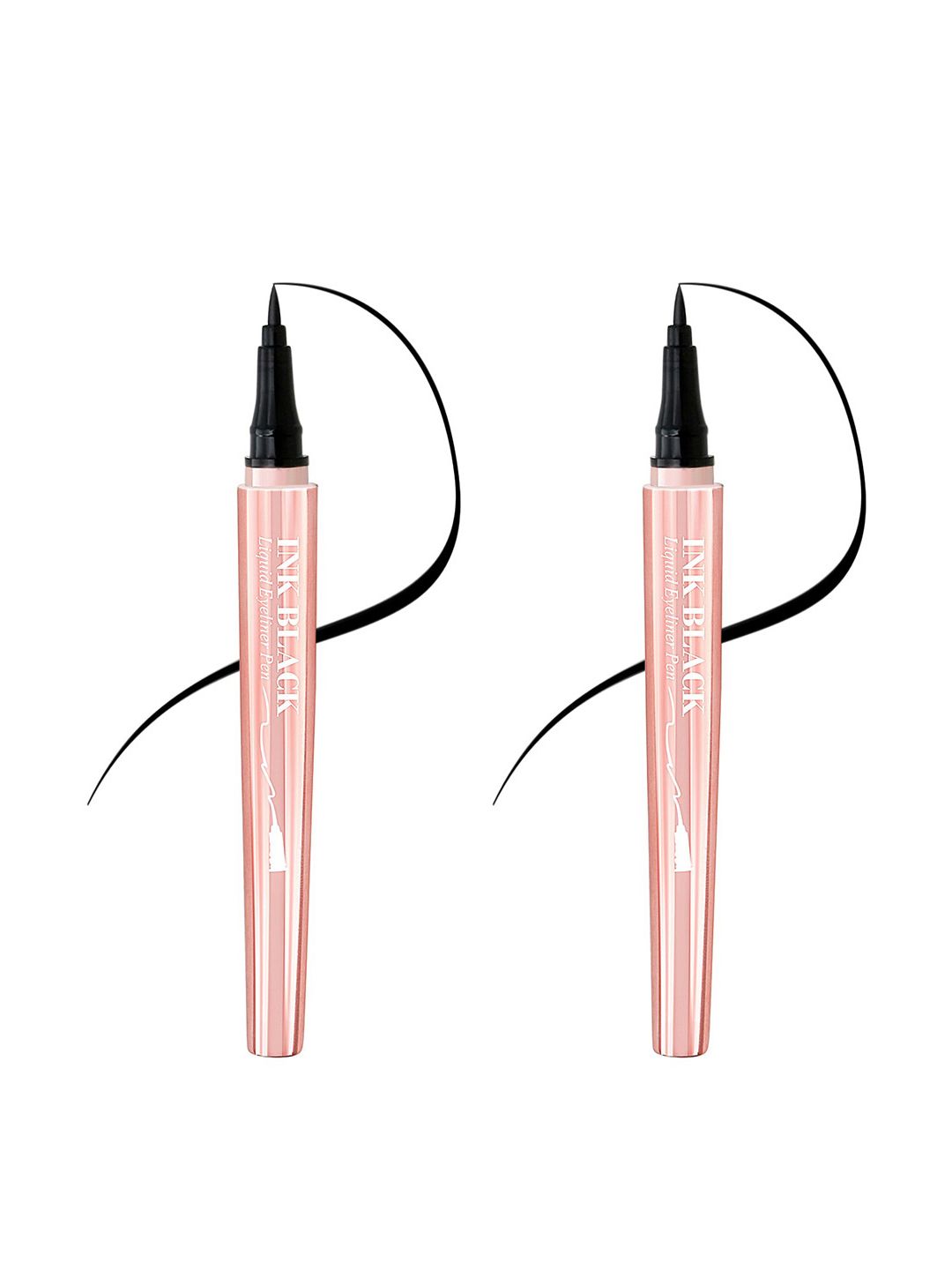 MARS Set of 2 Ink Black Smudge Proof Liquid Eyeliner Pen - 1ml each - Rich Black-picture-20