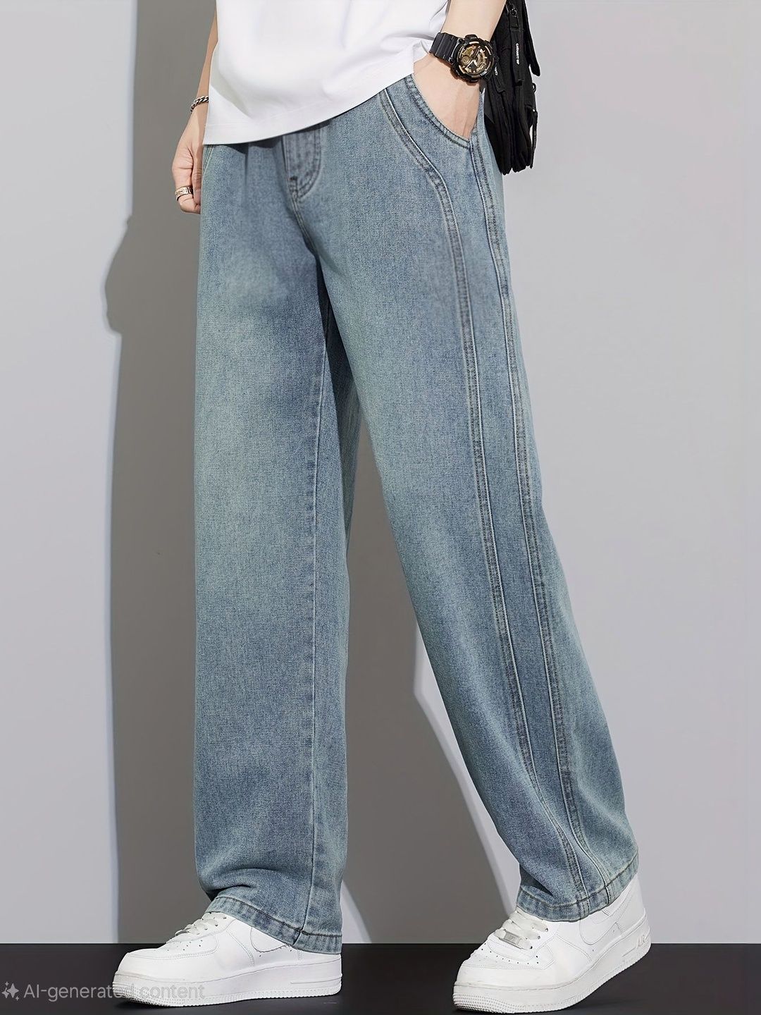 R.Code by The Roadster Life Co. Men Regular Fit High-Rise Light Fade Stretchable Jeans-picture-40