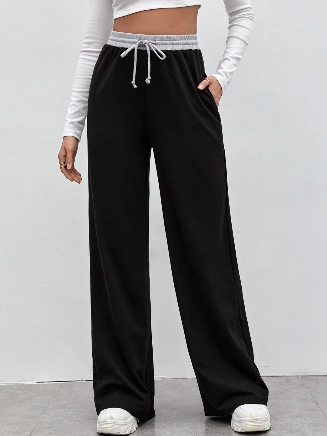 Jyoti Collection Women Loose Fit High-Rise Trousers-picture-32