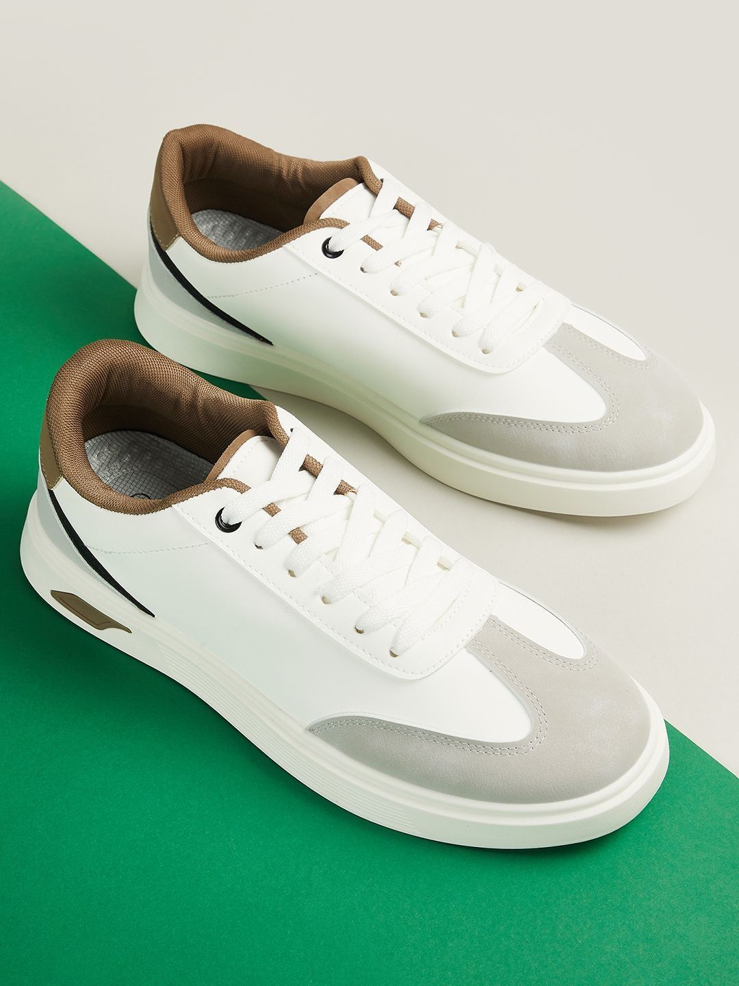 max Men Colourblocked PU Sneakers-picture-35