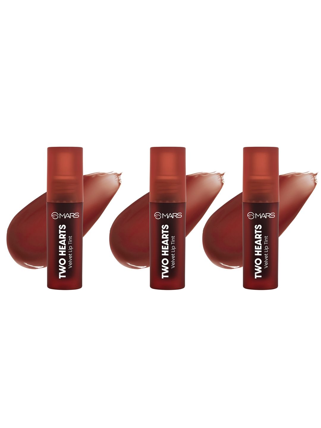 MARS Set of 3 Love Track Velvet Lip Tint - 2.8 ml Each - Two Hearts-picture-21