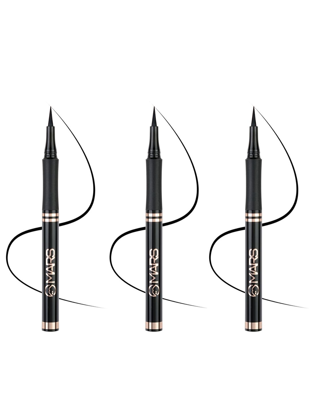 MARS Set of 3 Black Liquid Pen Eyeliner-picture-44