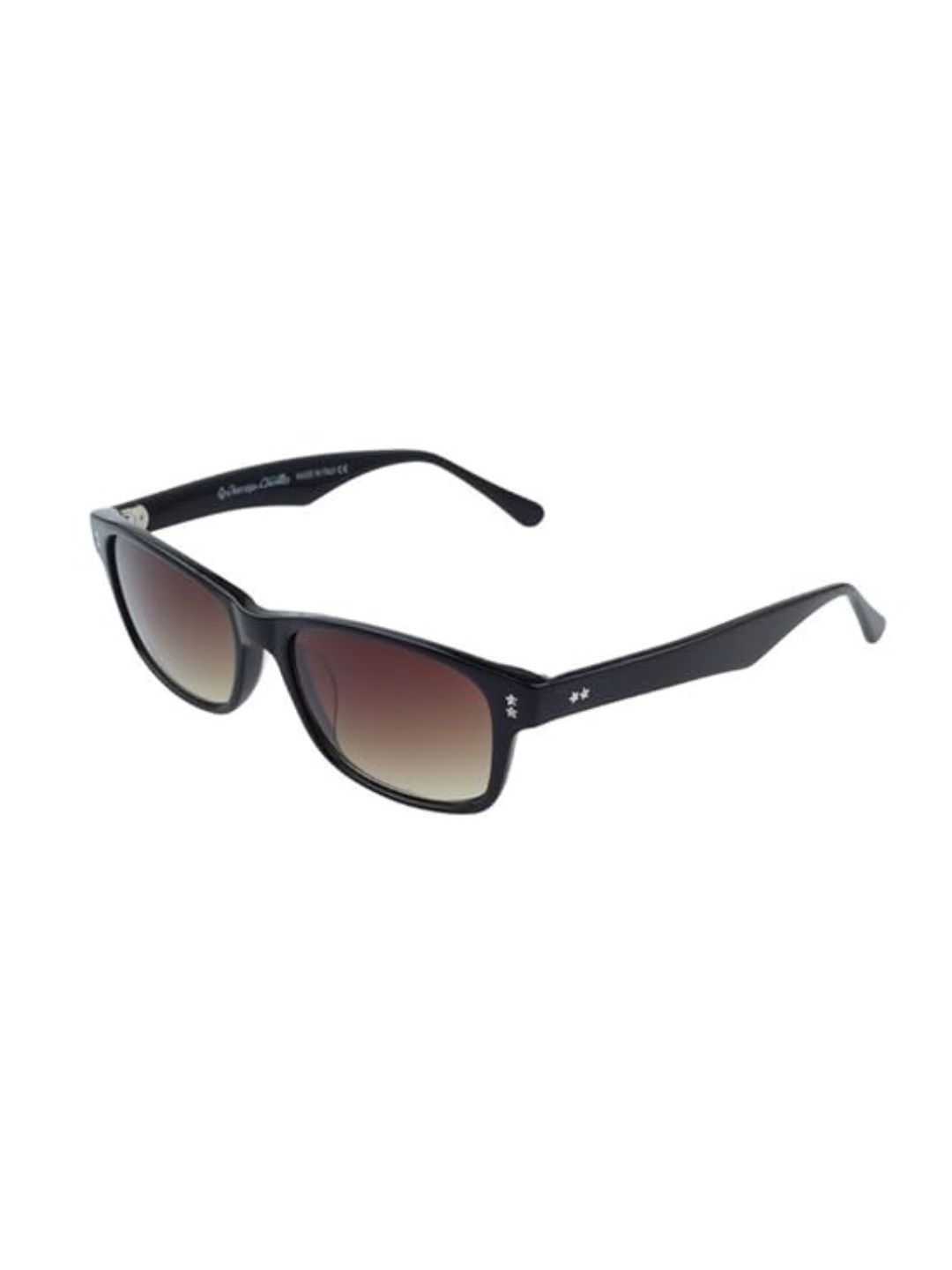 AUGEN Unisex Brown Lens & Black Square Sunglasses with-image-17