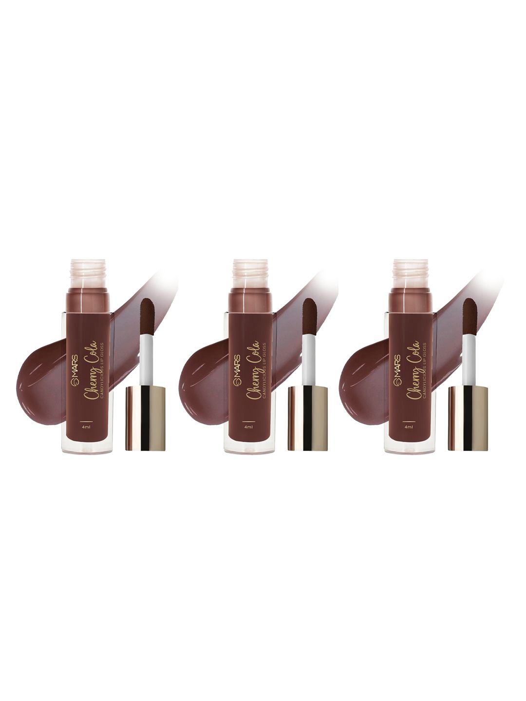 MARS Set of 3 Candylicious Coloured Lip Gloss - 4ml Each - CHERRY COLA - 08-picture-20