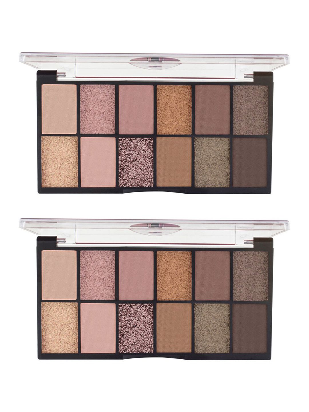 MARS Set of 2 Dance Of Joy 12-In-1 Ultra Pigmented Eyeshadow Palette - Shade 02-image-43