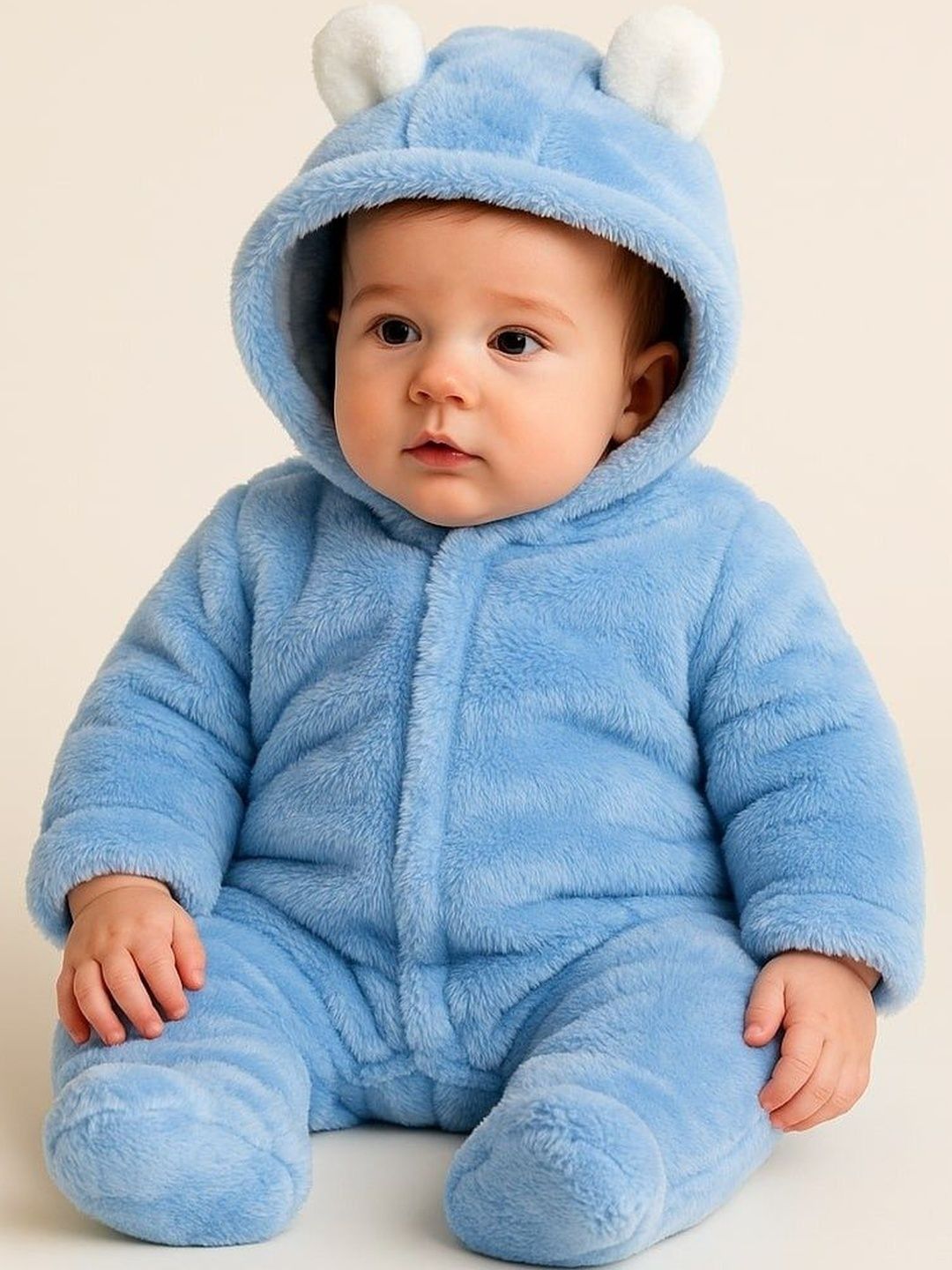 BabyZone Infants Hooded Neck Rompers-picture-16