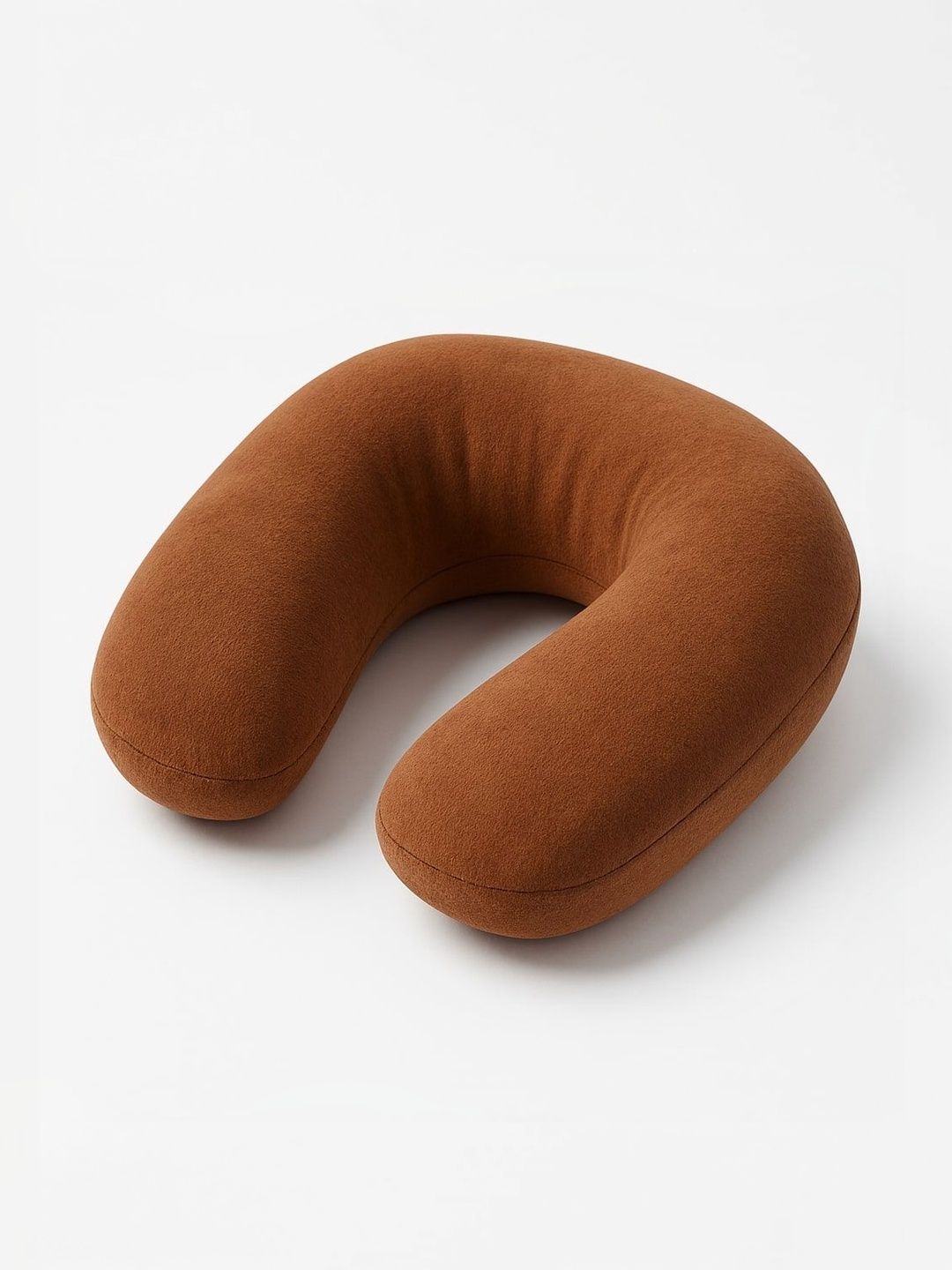 Pum Pum Brown Fibre Filled Polycotton Lightweight Travel Pillow-picture-21