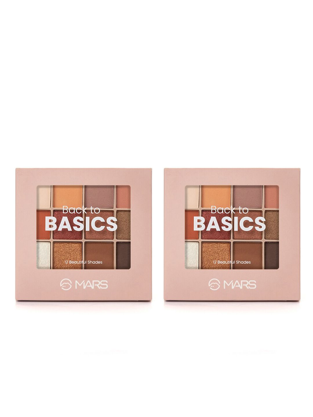 MARS Set of 2 Back to Basics Eyeshadow Palette - Shade 02-image-49