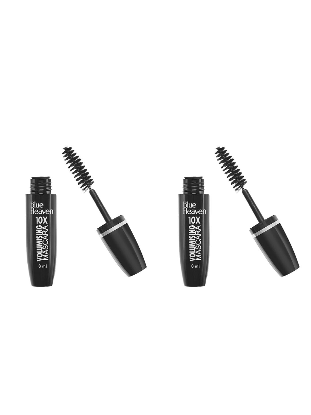 Blue Heaven Set of 2 10X Volumising Mascara 8ml each- Black-image-15