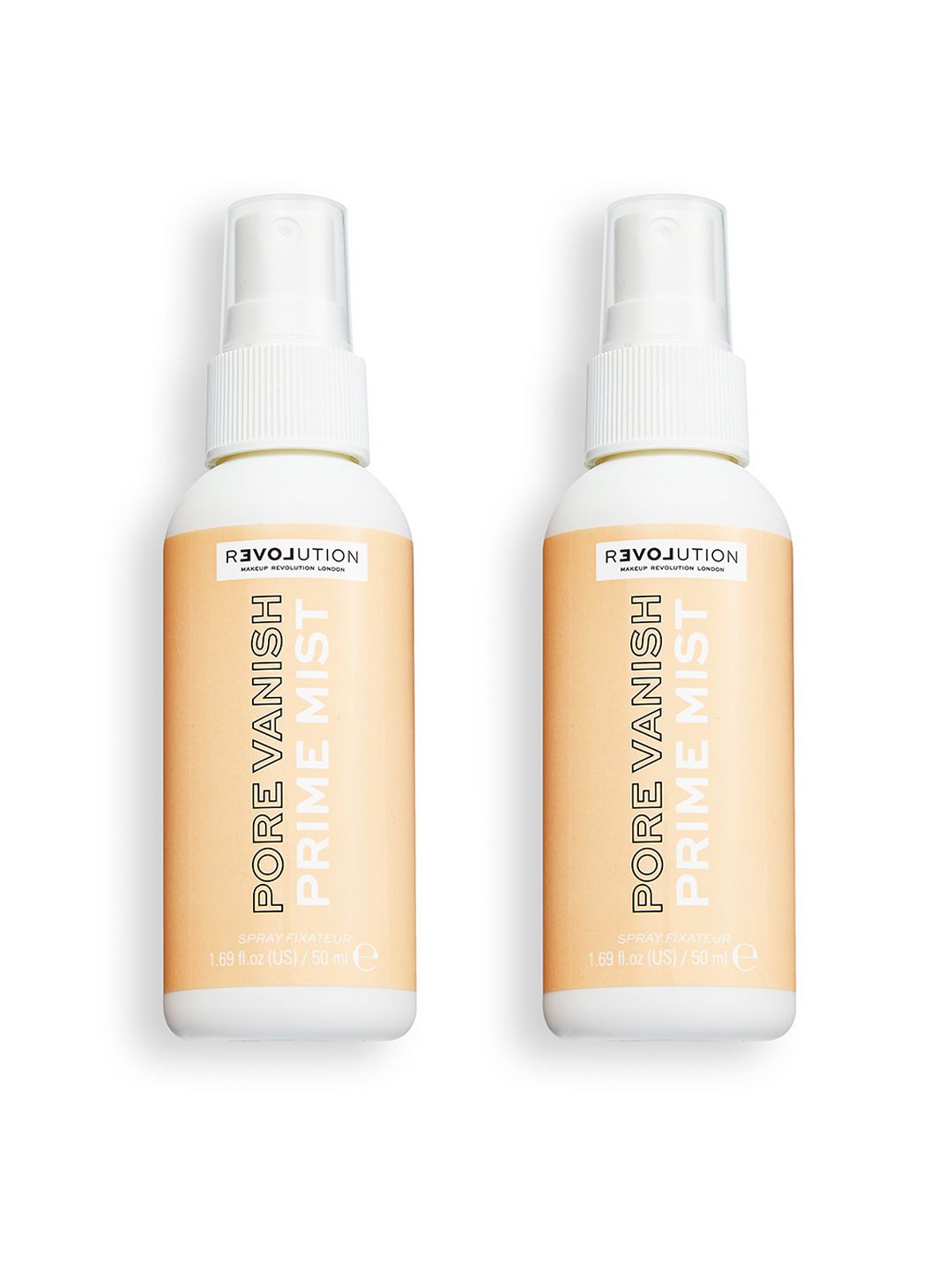 Makeup Revolution London Set of 2 Pore Vanish Prime Mist Primer - 50ml each-image-44