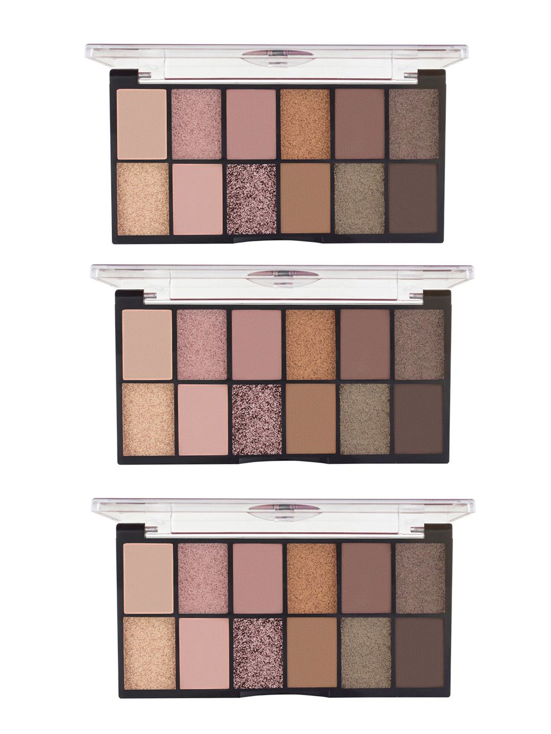 MARS Set of 3 Dance Of Joy 12-In-1 Ultra Pigmented Eyeshadow Palette - Shade 02-picture-39