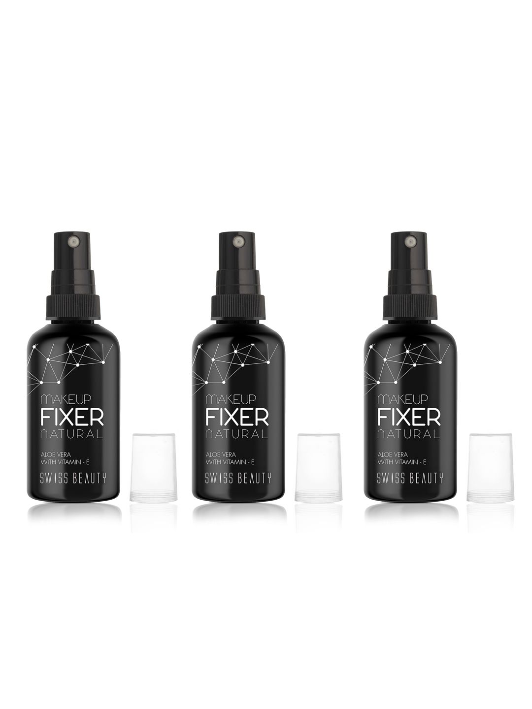 SWISS BEAUTY Set of 3 Makeup Fixer Natural Spray - Aloe Vera With Vitamin E 50 ml each-picture-13