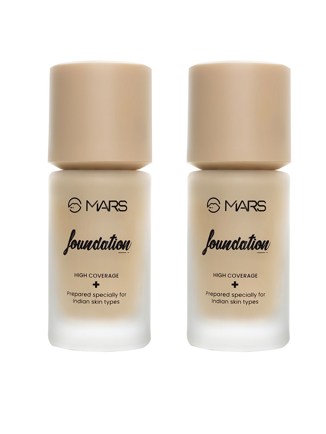 MARS Set of 2 High Coverage SPF50 PA++++ Liquid Foundation 40ml each - Shade 03-image-19