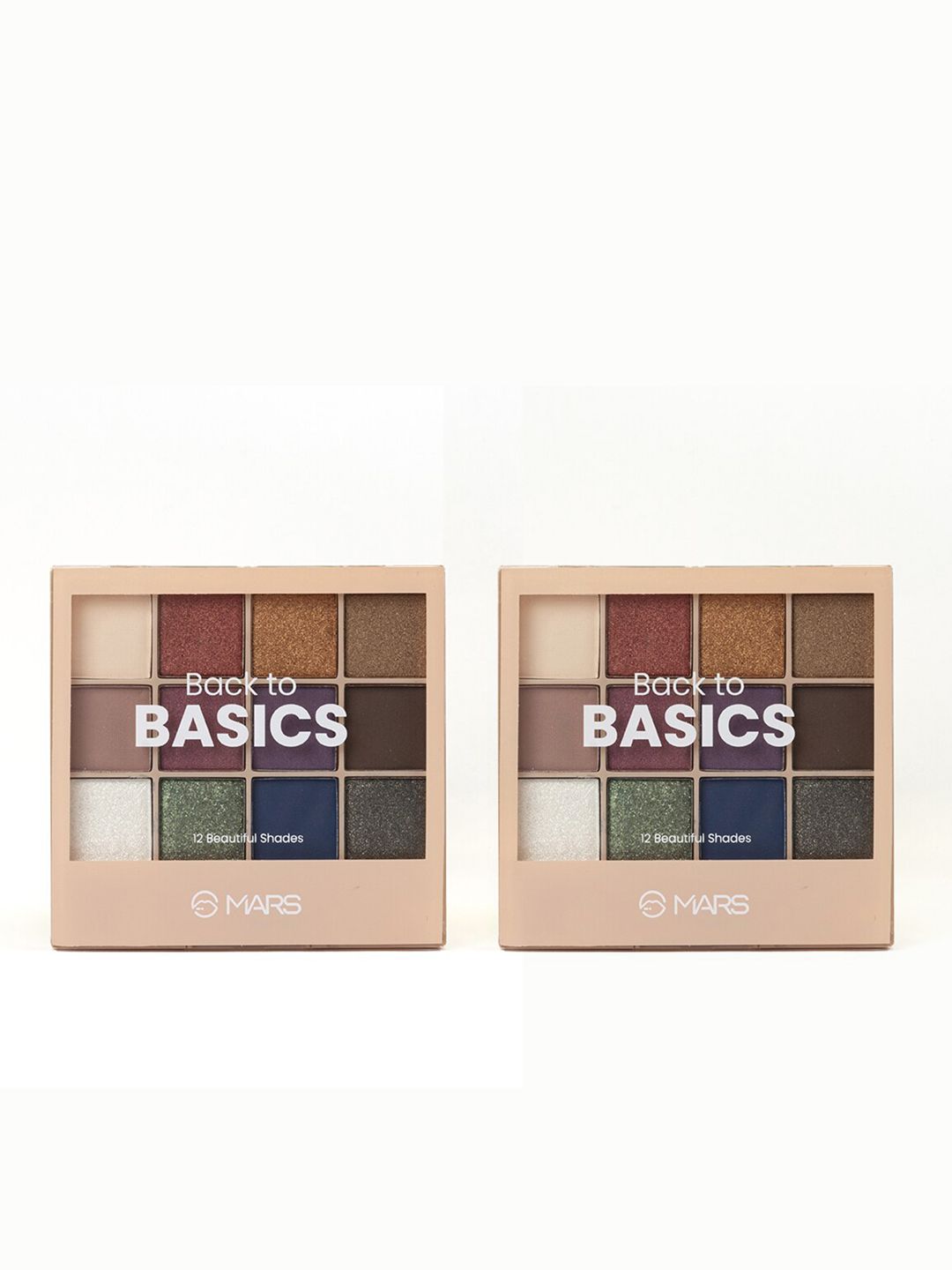 MARS Set of 2 Back to Basics Eyeshadow Palette - Shade 01-image-17