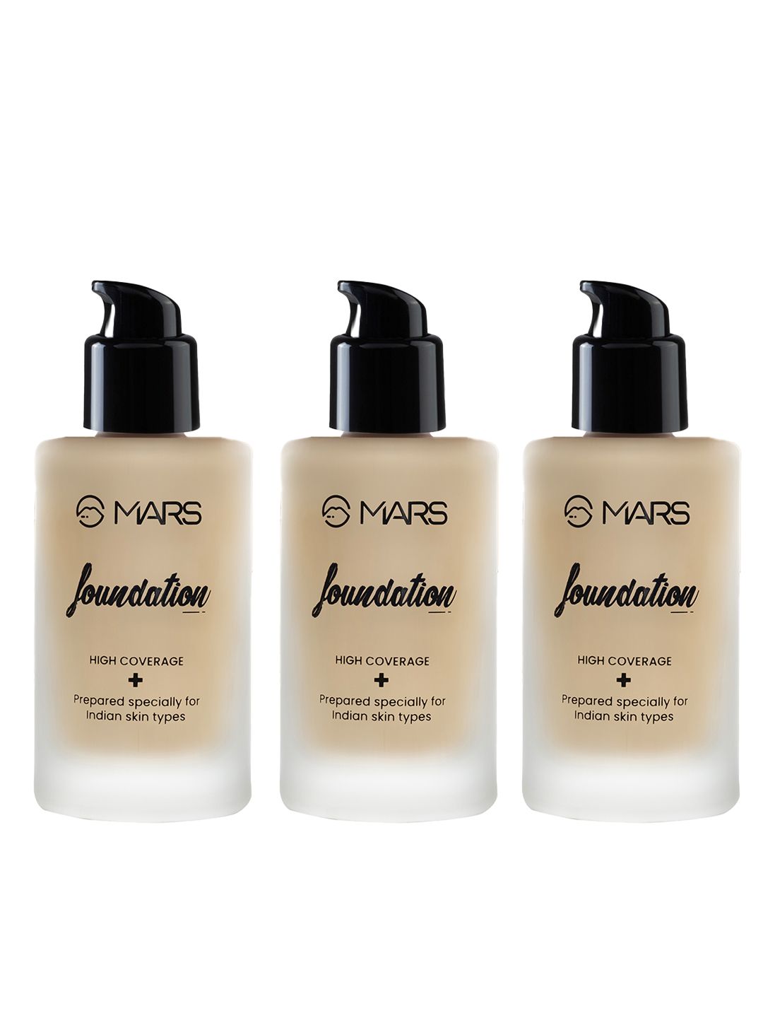 MARS High Coverage SPF50 PA++++ Liquid Foundation 40 ml Each- Shade 03-image-17