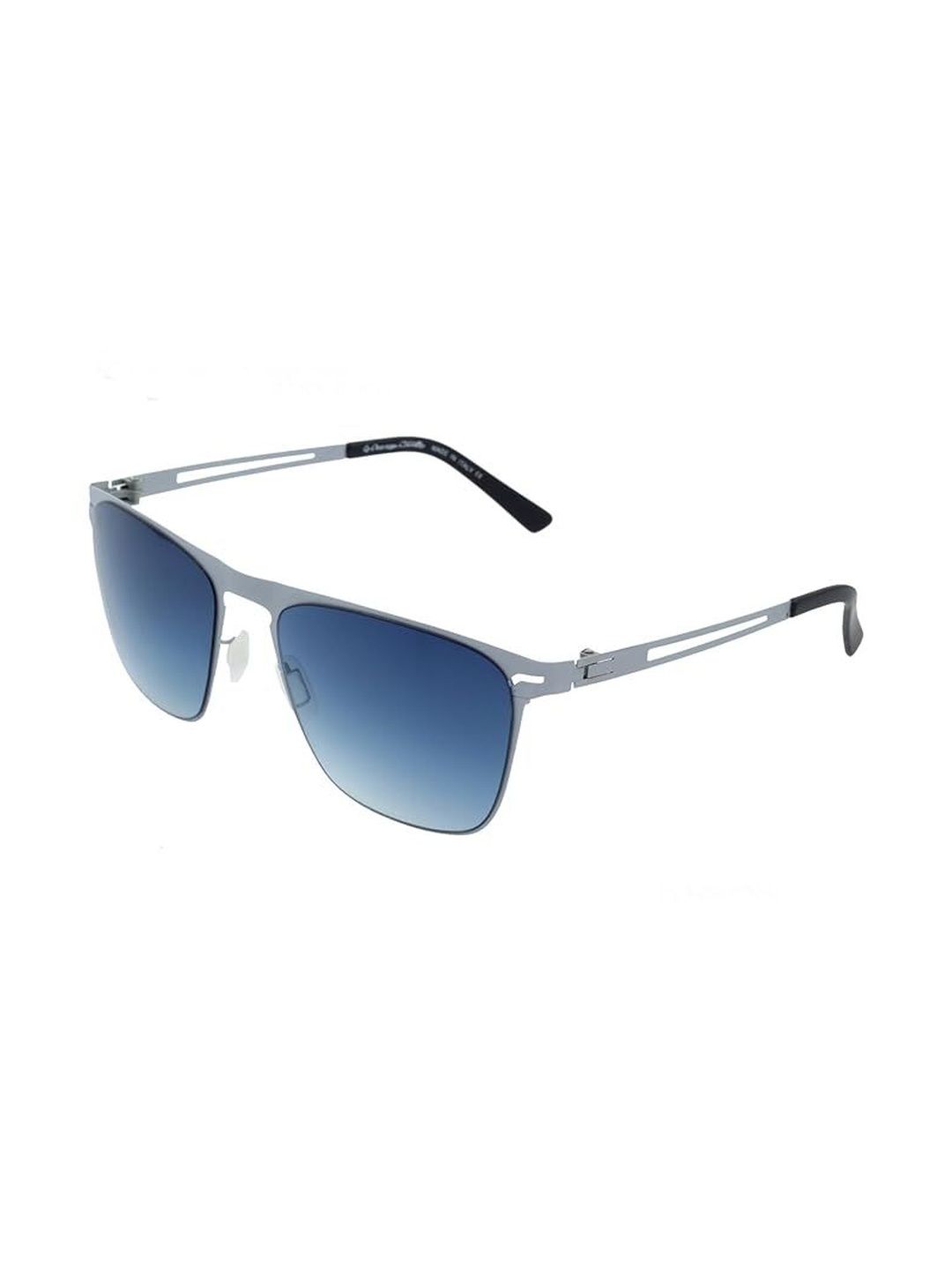 AUGEN Unisex Blue Lens & Steel-Toned Rectangle Sunglasses with-image-16