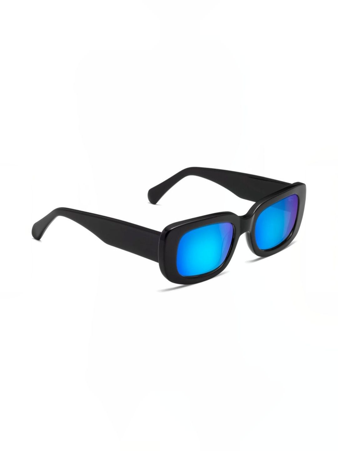 Elligator Men Black Lens & Black Rectangle Sunglasses with-picture-23