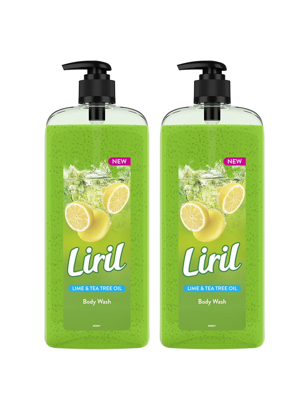 Liril Set Of 2 Lime & Tea Tree Oil Body Wash - 750ml Each-image-42