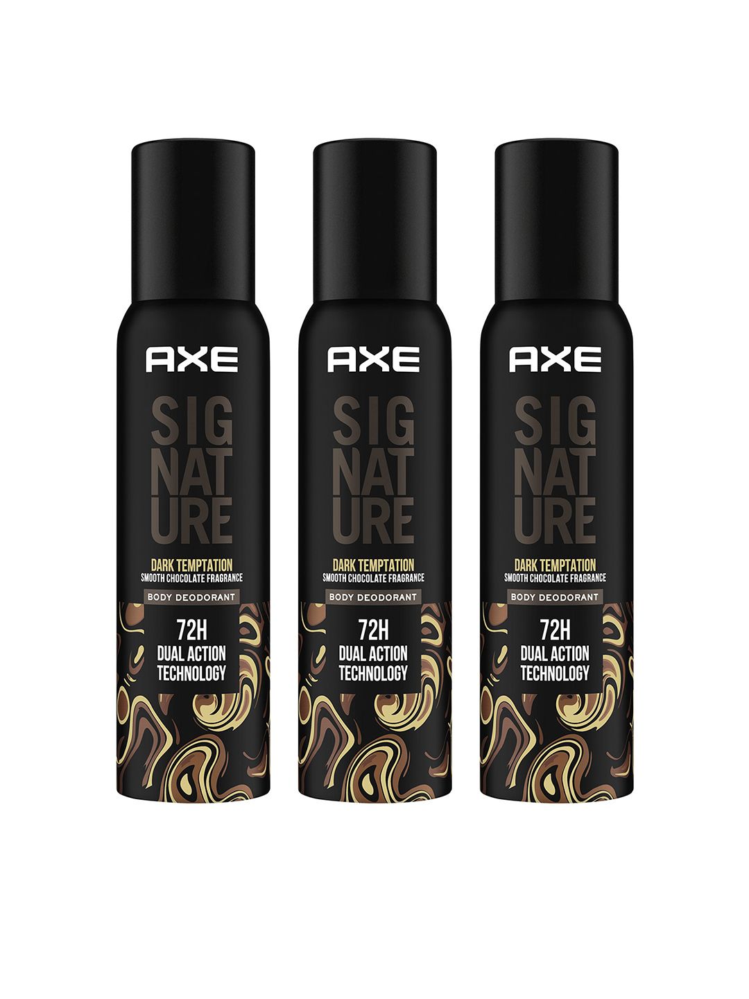 AXE Signature Men Set of 3 Dark Temptation Long Lasting No Gas Body Deodorant - 200ml each-picture-13