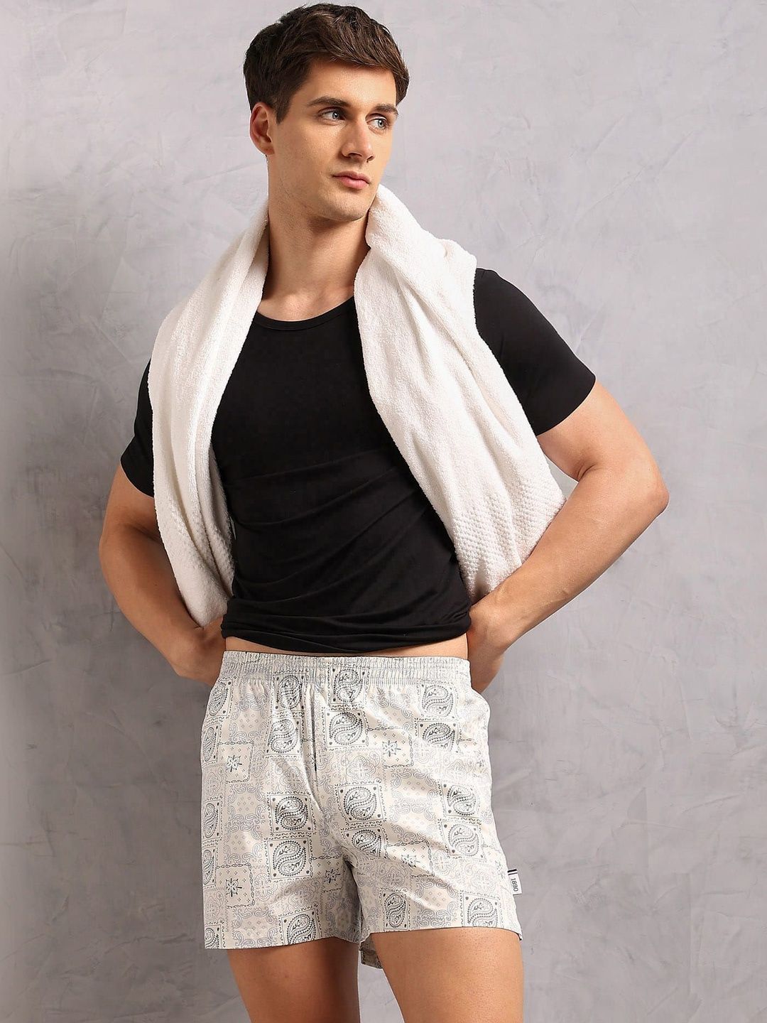 U.S. Polo Assn. Printed Pure Cotton Boxer-picture-27