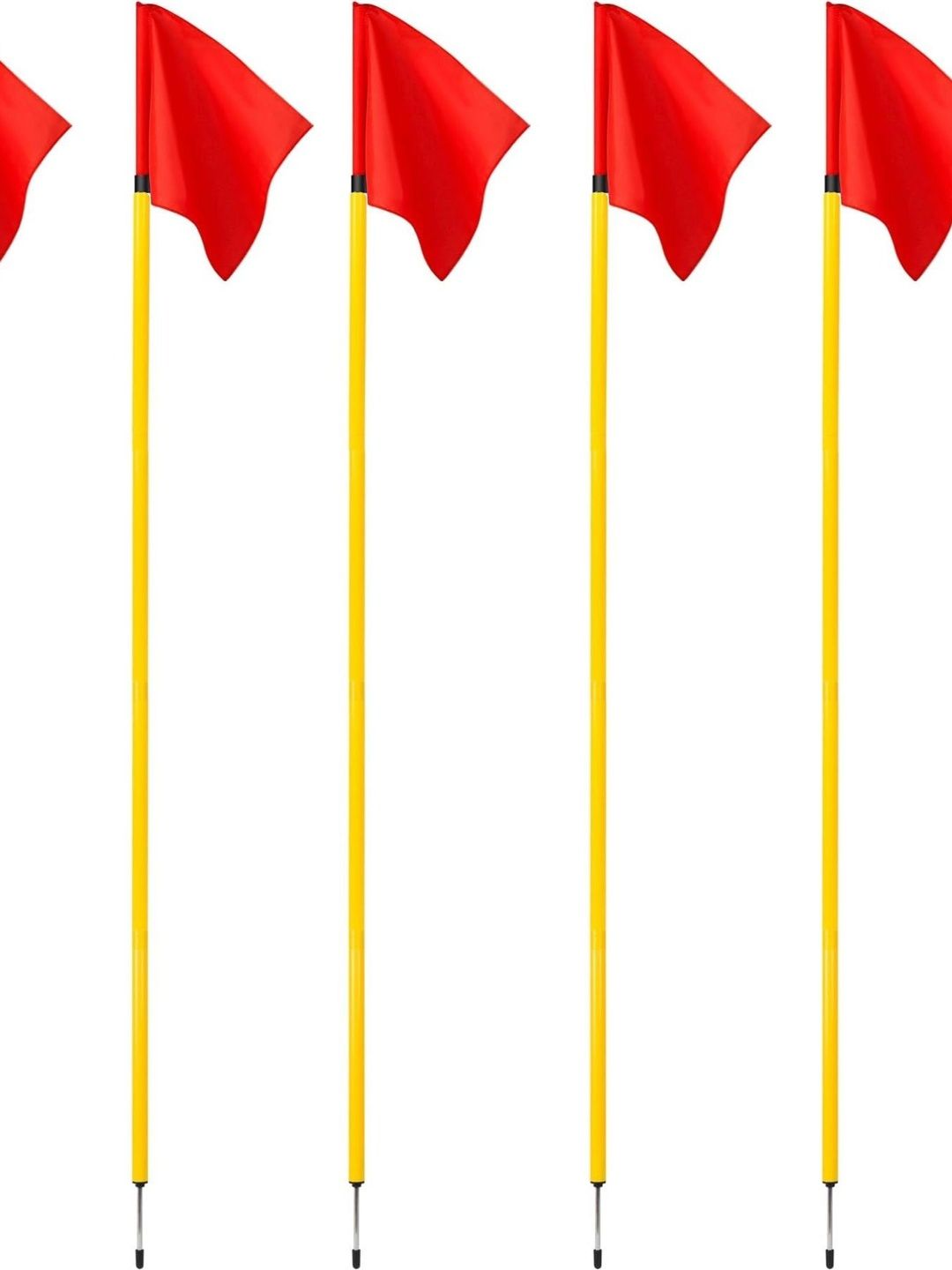 HackerX 6 Pc Corner Portable Soccer Flags-picture-38