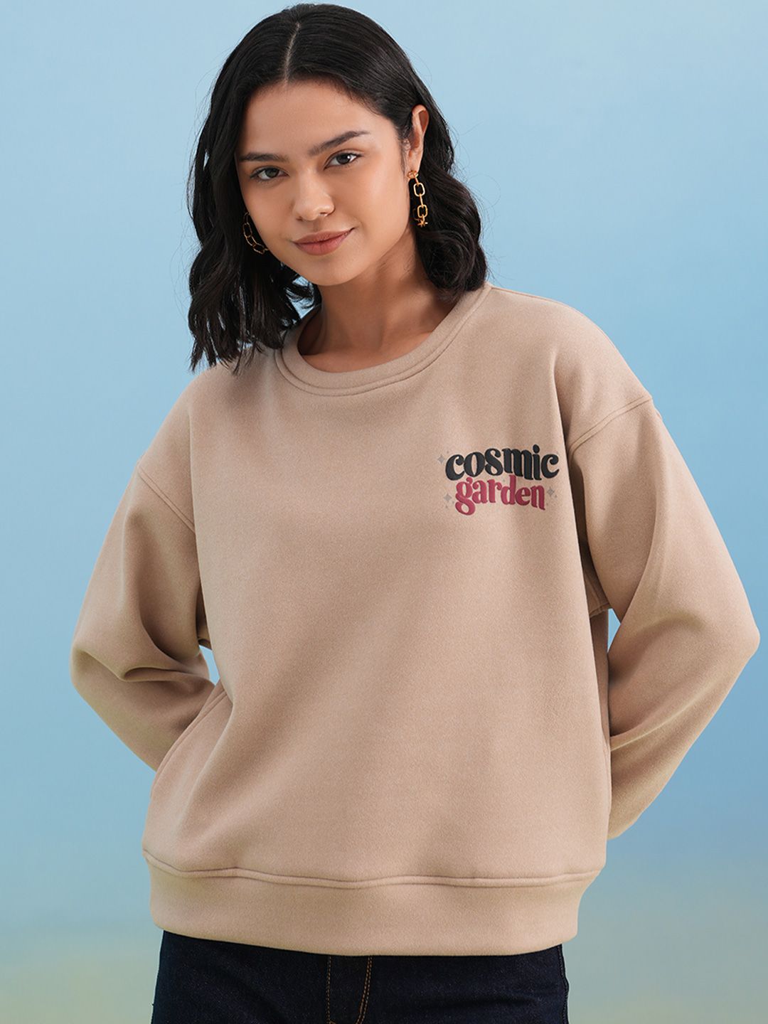 Crimsoune Club Women Printed Sweatshirt-picture-23
