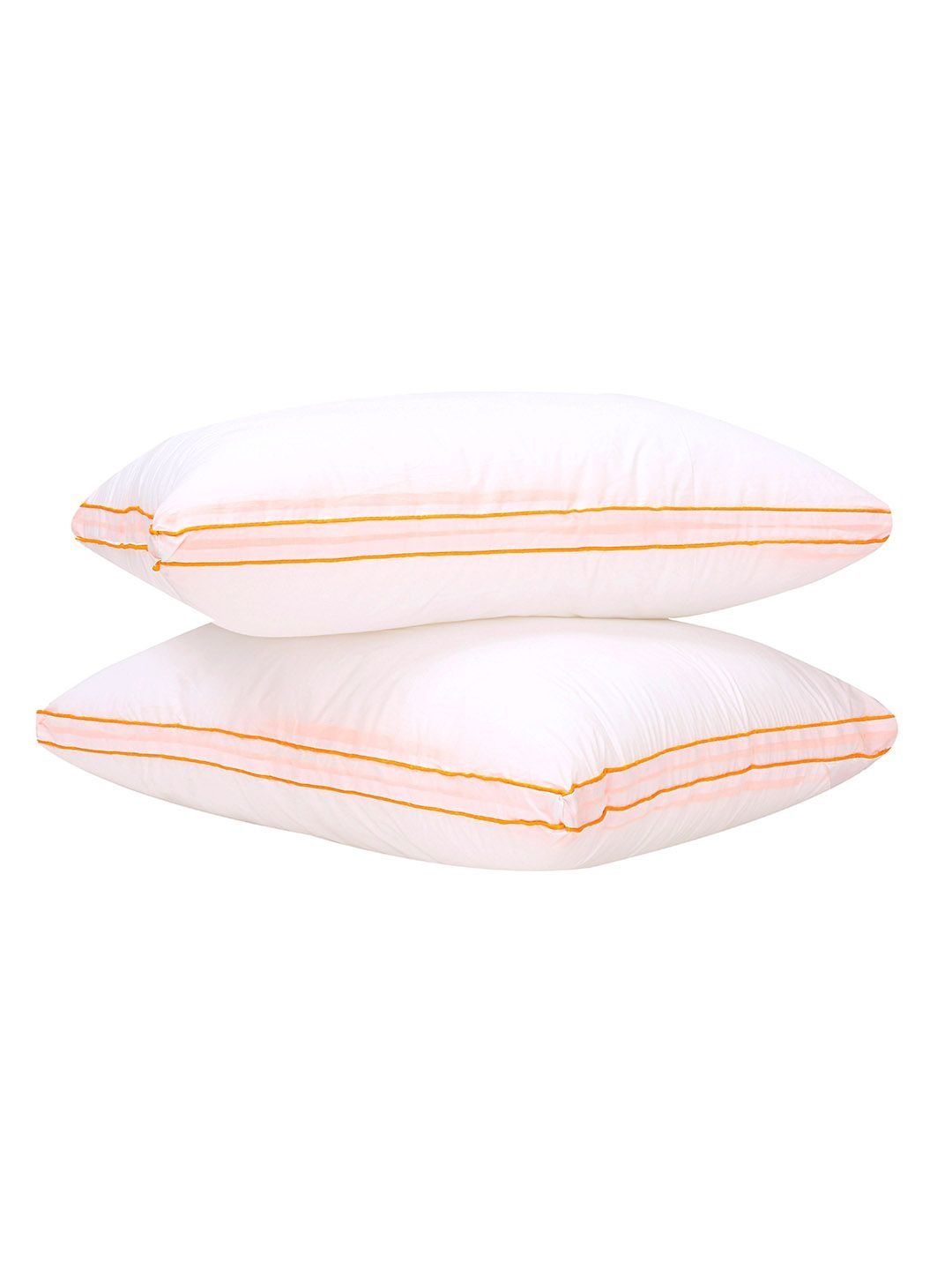 PAPAYA White Set of 2 Fibre Filled Cotton Ultra Soft Sleep Pillow-picture-40