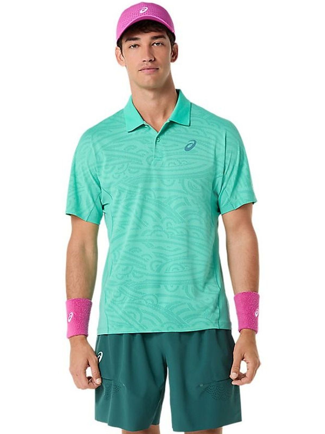 ASICS Relaxed Fit Polo Collar T-Shirts-image-37