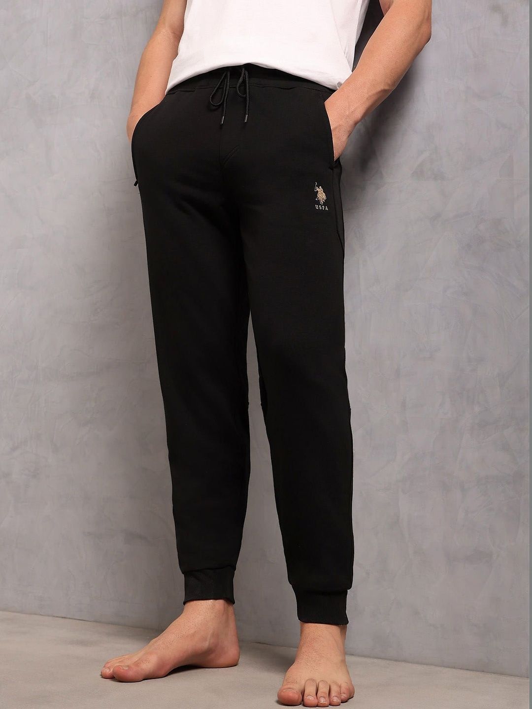 U.S. Polo Assn. Men's OJ009 Cotton Terry Lounge Joggers-picture-32