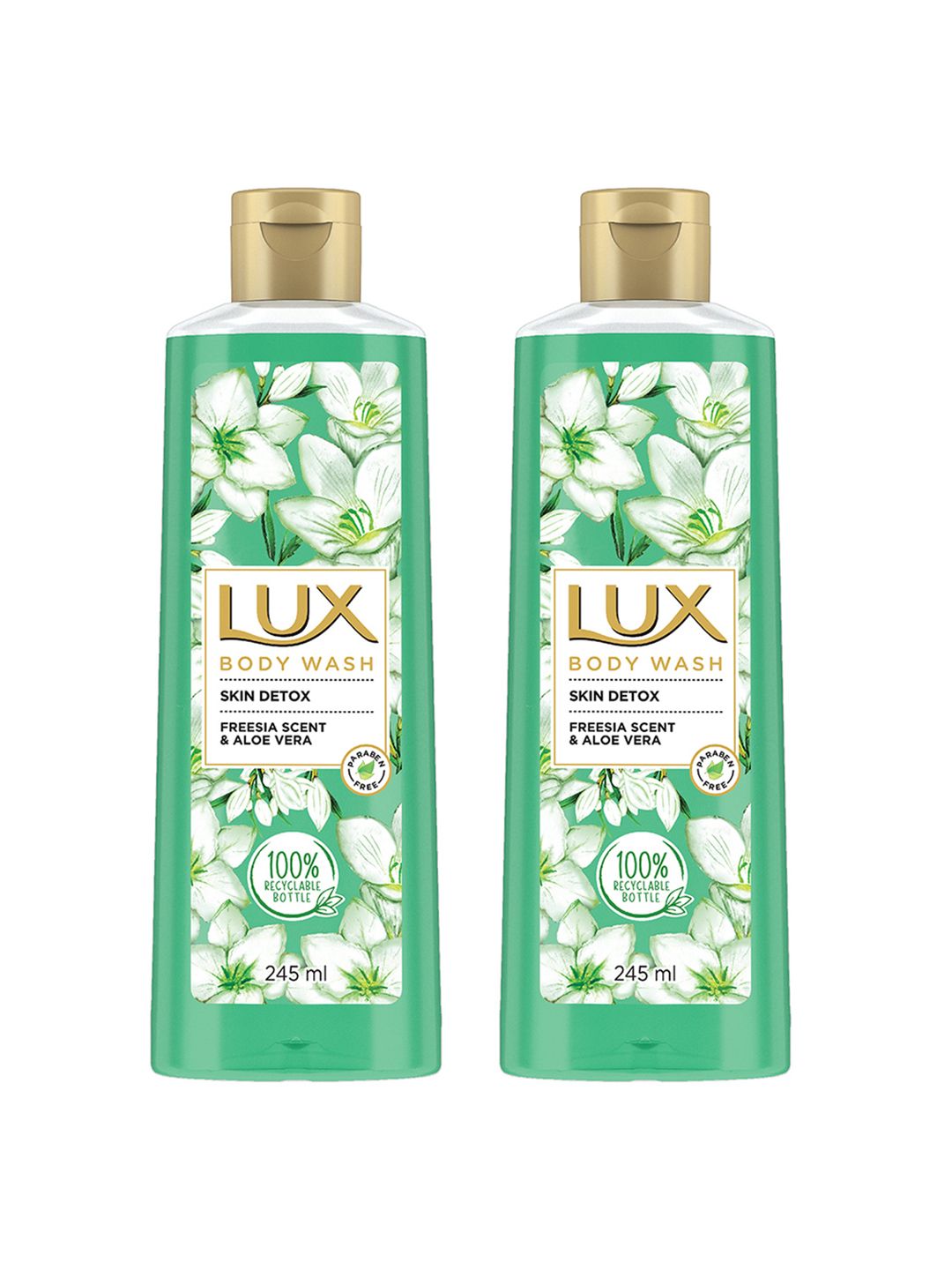 LUX Set Of 2 Skin Detox Bodywash With Aloe Vera & Freesia Scent - 245ml Each-picture-28