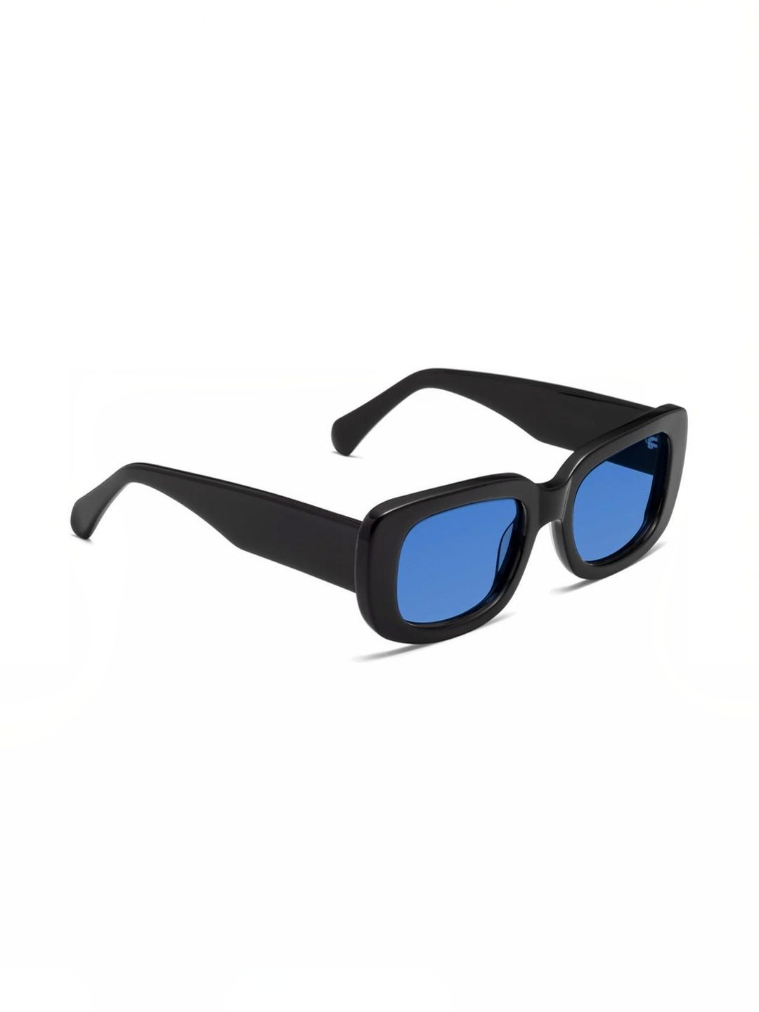 Elligator Men Blue Lens & Black Square Sunglasses with-picture-15