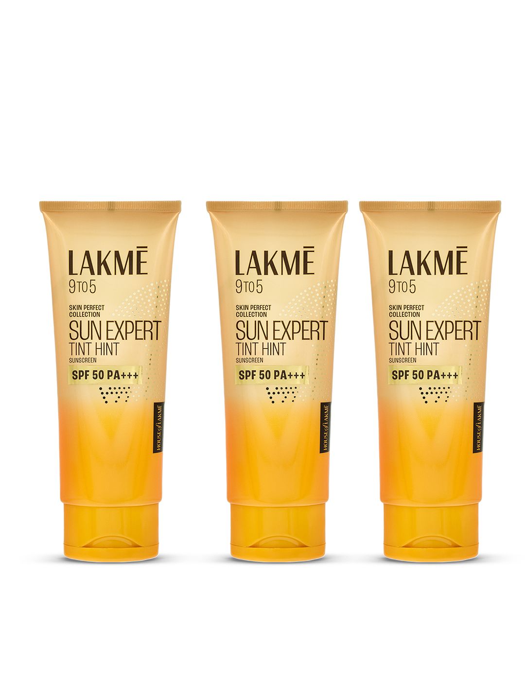 Lakme Set of 3 Tinted Sunscreen SPF 50 PA +++ UVA/B Protection - 50 g Each-image-26