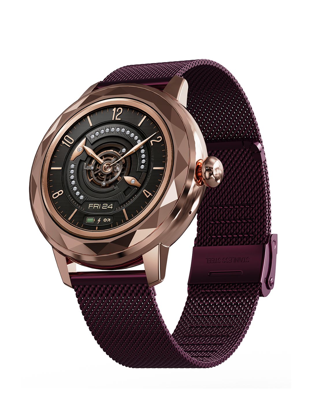 GOBOULT Alora Smartwatch with 1.19 AMOLED Display, Diamond-cut dial & 800Nits Brightness-picture-15