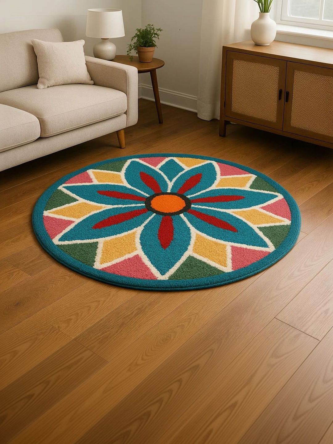 StromX Red & Green Printed Anti-Skid Doormat-image-15